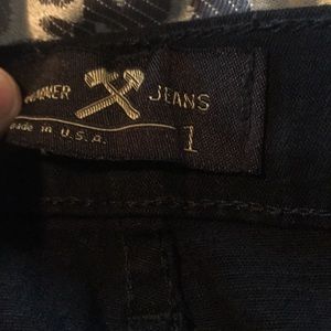 Size 1  Black Hammer Jeans